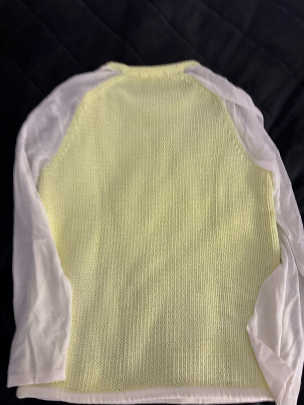 Tibi Soft Lemon Yellow Knit Scoop-Neck Sweater - Picture 4 of 6
